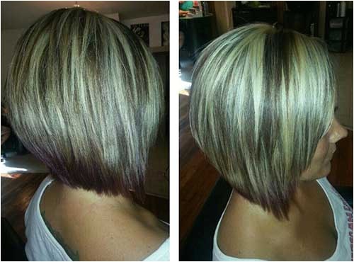 Angled Bob Haircuts Back View 20 Highlighted Bob Hairstyles