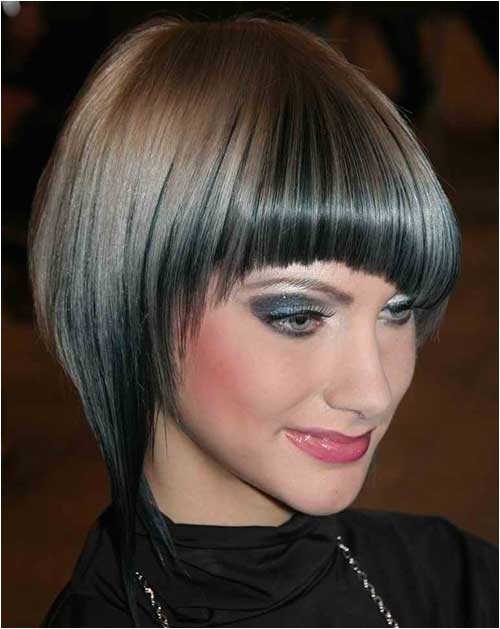 Angled Bob Haircuts with Bangs 20 Angled Bobs with Bangs