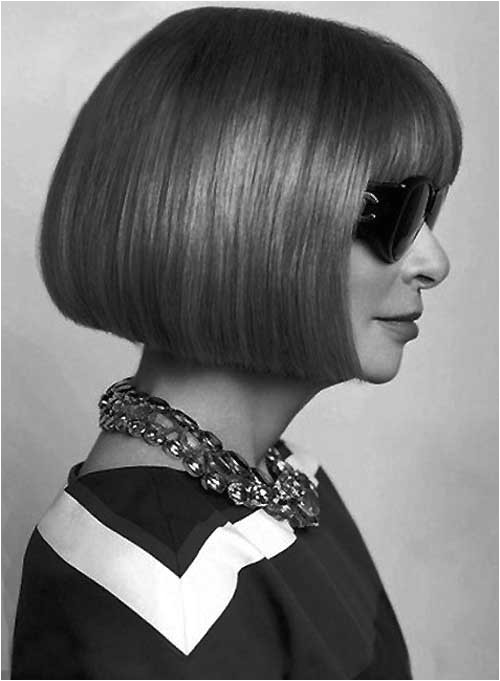 Anna Wintour Bob Haircut Best Short Straight Hair for Women