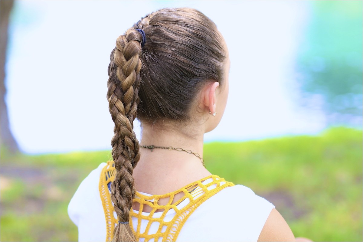 Athletic Braided Hairstyles the Run Braid Bo Hairstyles for Sports