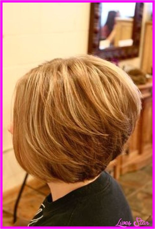Back View Of Stacked Bob Haircuts Back View Of Short Hairstyles Stacked Livesstar