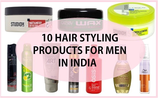 Best Hairstyling Products for Men 10 Best Hair Styling Products for Men In India