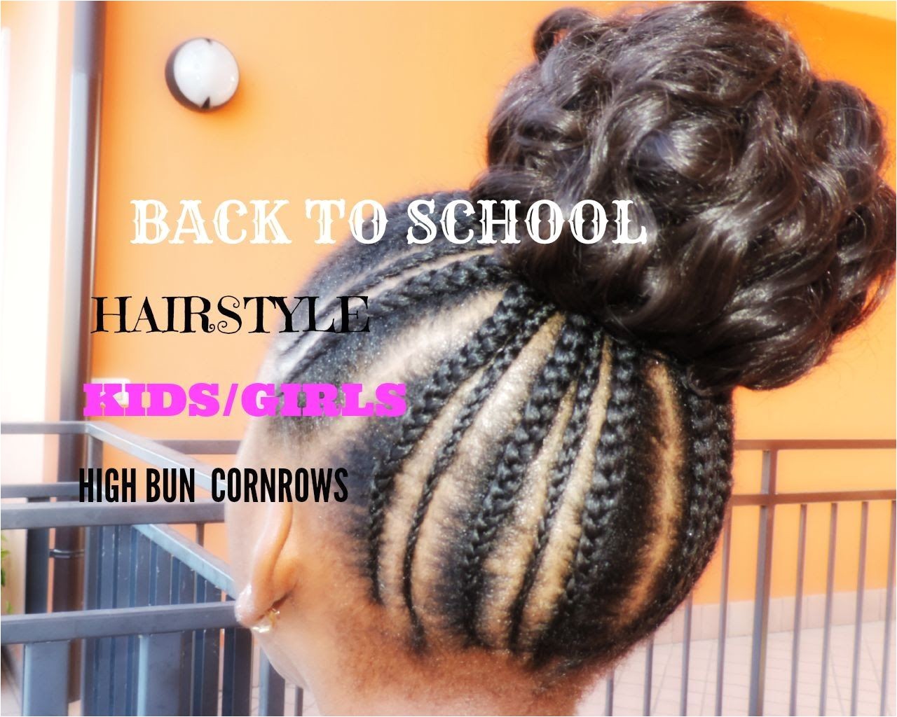 Black Girl Back to School Hairstyles Back to School Hairstyle for Kids Girls Simple and Cute 1