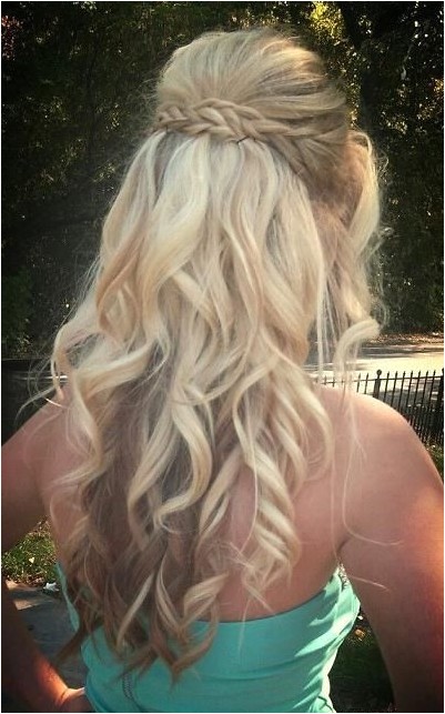 Braided Curly Hairstyles for Prom 15 Best Long Wavy Hairstyles Popular Haircuts