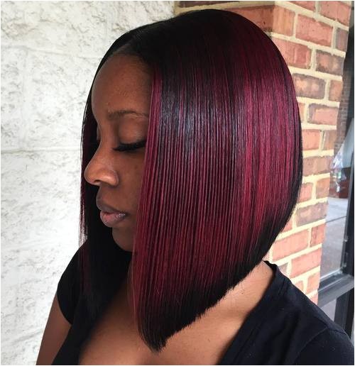 Burgundy Bob Haircut 6 Chicest Bob Hairstyles for Black Women