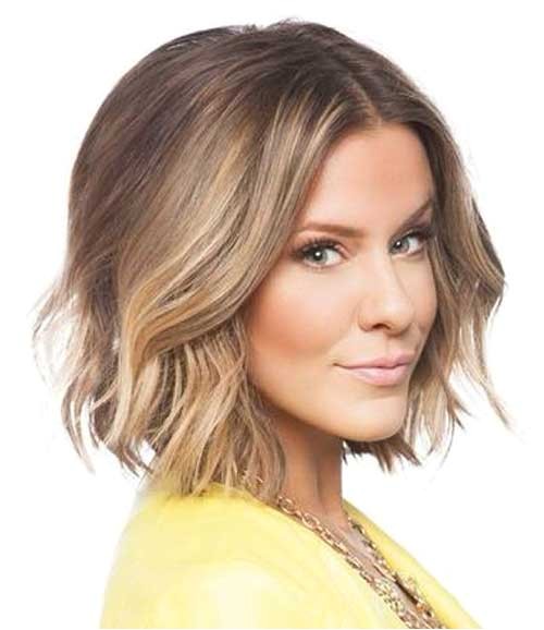 Courtney Kerr Bob Haircut 25 Latest Medium Hairstyles for Wavy Hair