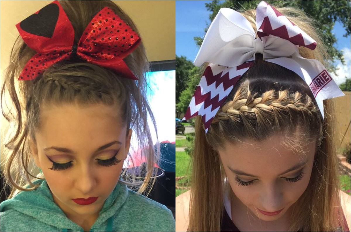 Cute Cheerleader Hairstyles Absolutely Cute Cheer Hairstyles Any Cheerleader Will Love