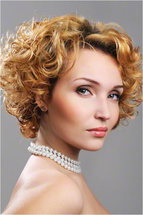 Cute Curled Hairstyles for Short Hair 30 Best Short Curly Hair