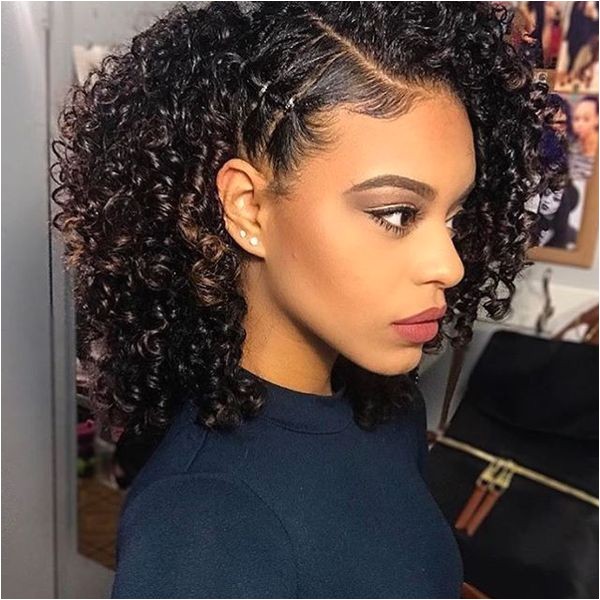 Cute Curly Hairstyles for African American Hair Curly Haircuts Black Natural Curly Hairstyles