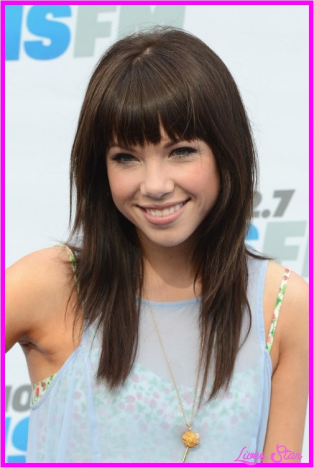 Cute Front Bangs Hairstyles Cute Haircuts for Long Hair with Bangs and Layers