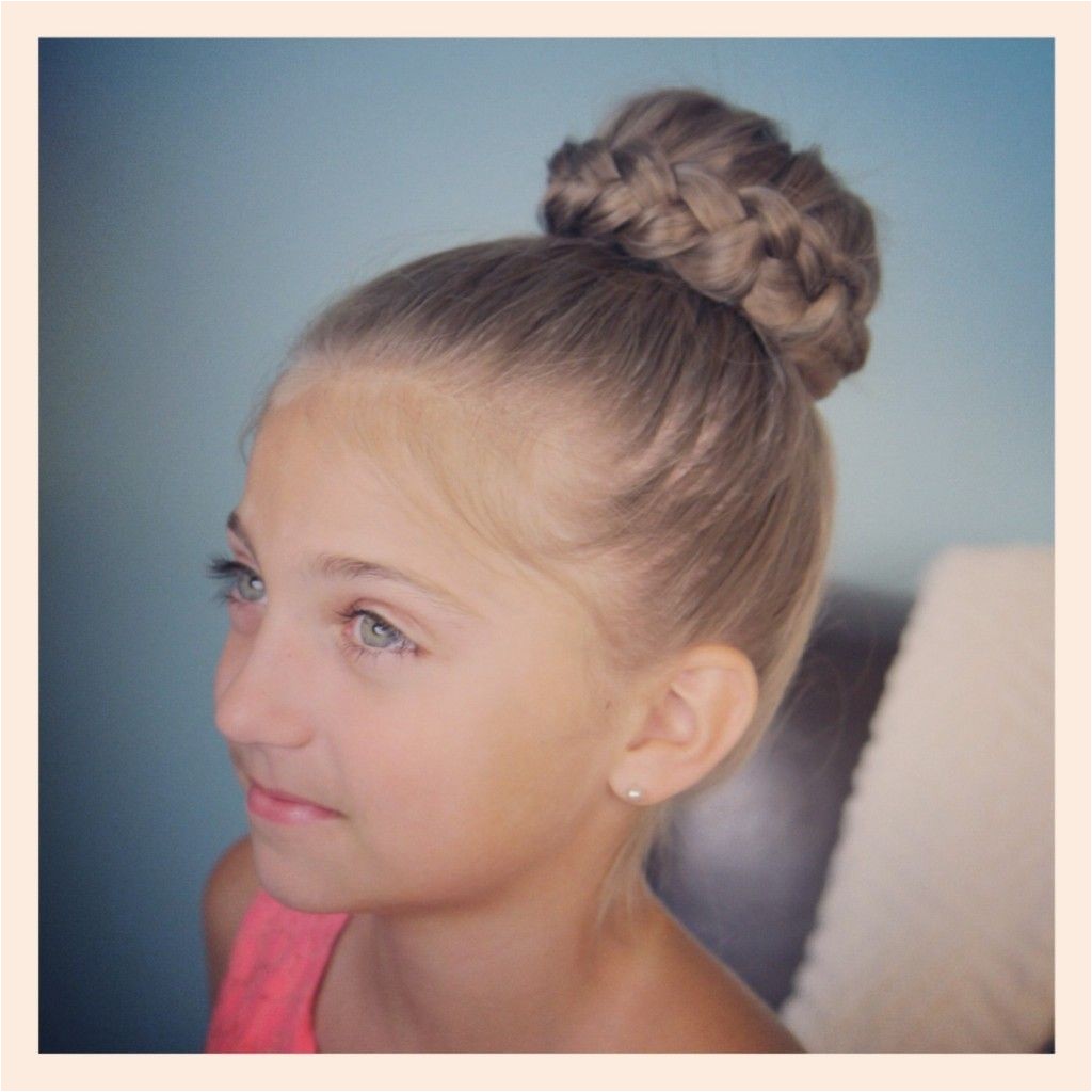 Cute Girl Hairstyles Buns Lace Braided Bun Cute Updo Hairstyles Cute Girls Hairstyles