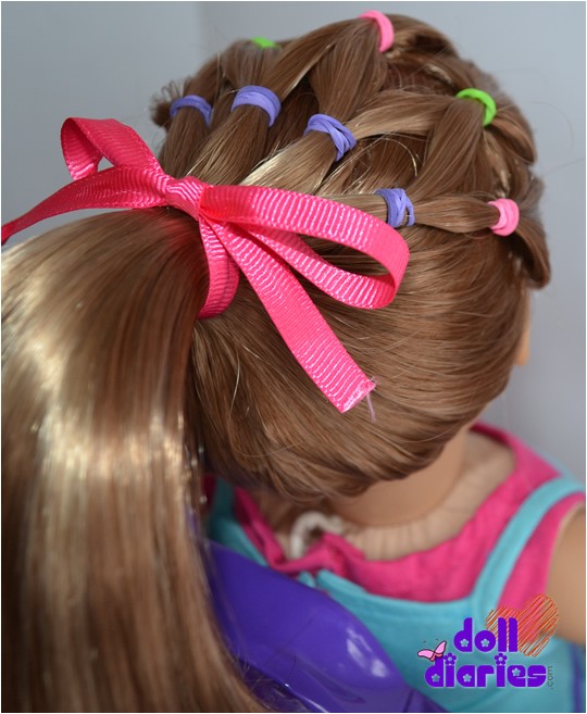 Cute Hairstyles for Ag Dolls Easy Easter Hair Do for Dolls