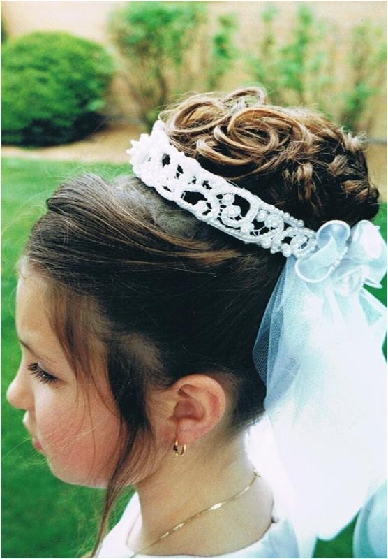 Cute Hairstyles for First Communion First Munion Hairstyles