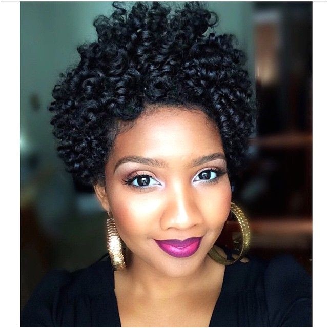 Cute Hairstyles for Short Natural Curly Hair 25 Cute Curly and Natural Short Hairstyles for Black Women