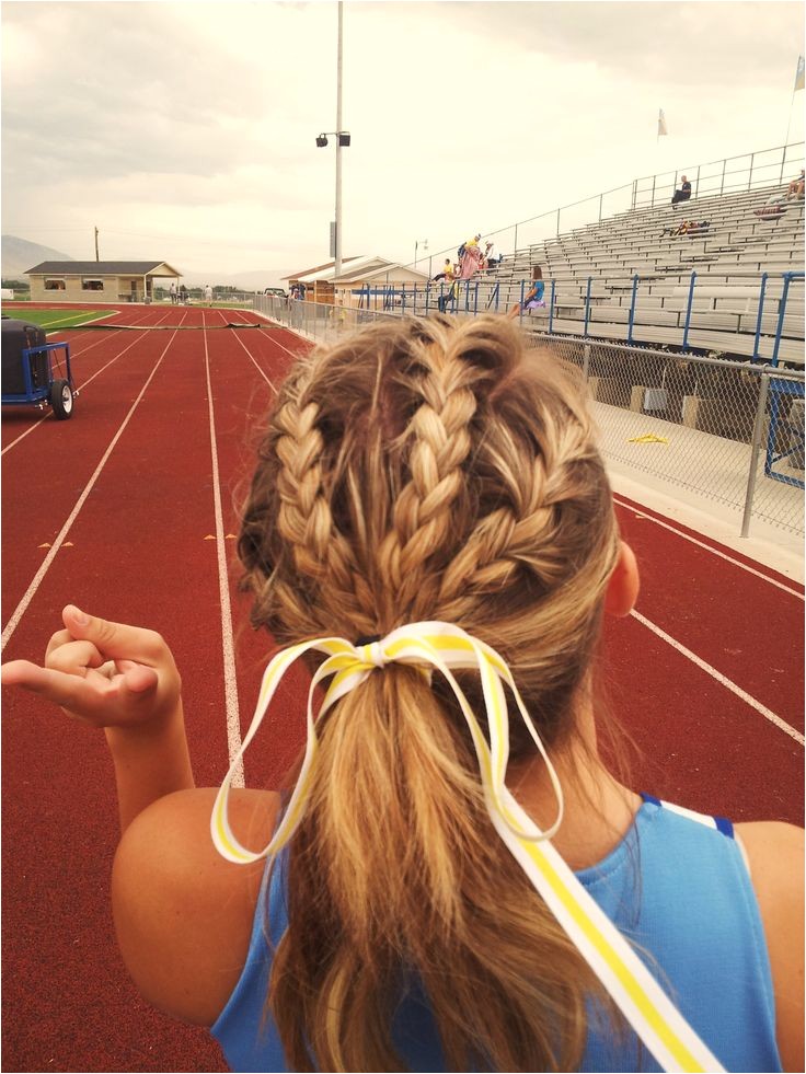 Cute Hairstyles for softball Games Braids is Would Be Cute for Volleyball Games and Track