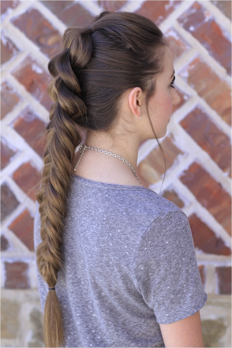 Cute Hairstyles with Fishtail Braids Pull Through Fishtail Braid Bo