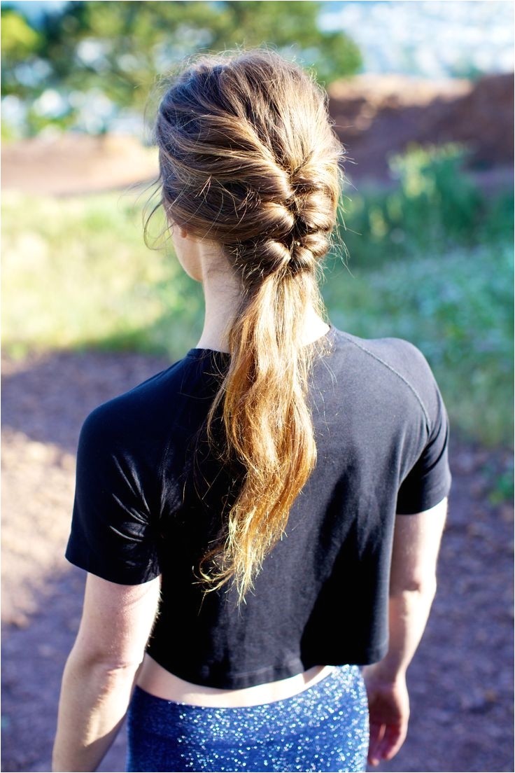 Cute Hiking Hairstyles 14 Braided Ponytail Hairstyles New Ways to Style A Braid