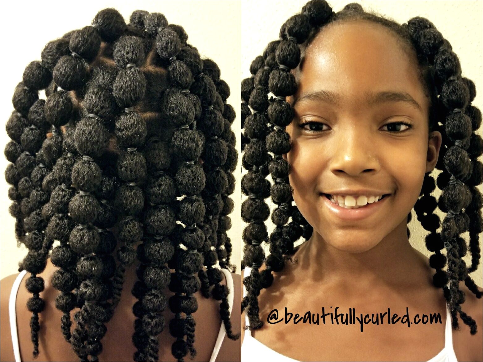 Cute Little Girl Natural Hairstyles Cute and Easy Hair Puff Balls Hairstyle for Little Girls to