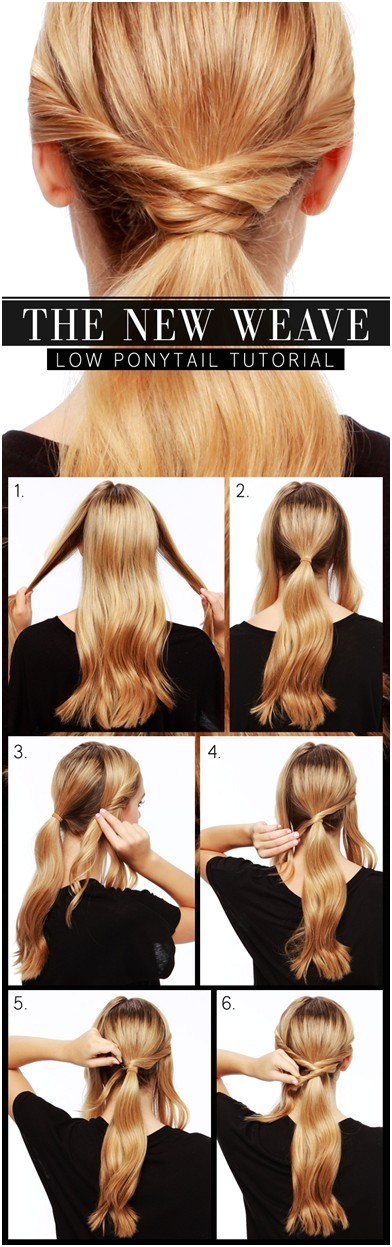 Cute Low Ponytail Hairstyles 10 Ways to Make Cute Everyday Hairstyles Long Hair