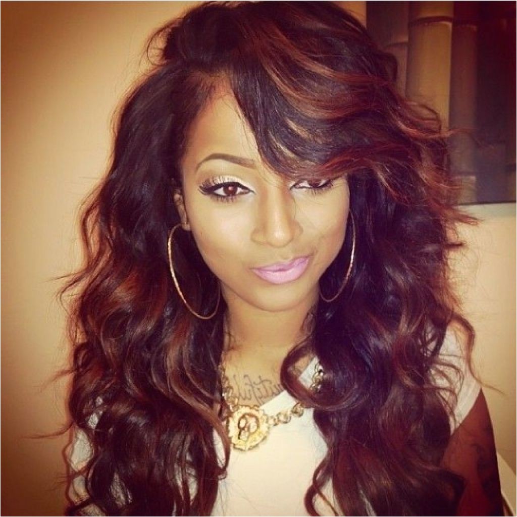 Cute Weave Hairstyles with Bangs Cute Long Quick Weave Hairstyles Women Hair Libs