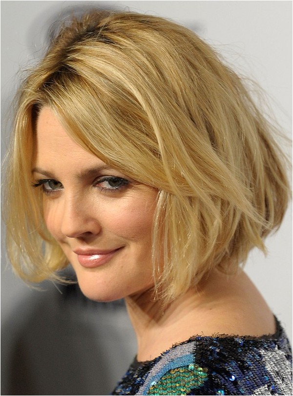 Drew Barrymore Bob Haircut Drew Barrymore S Blond Bob Hairstyle with Waves