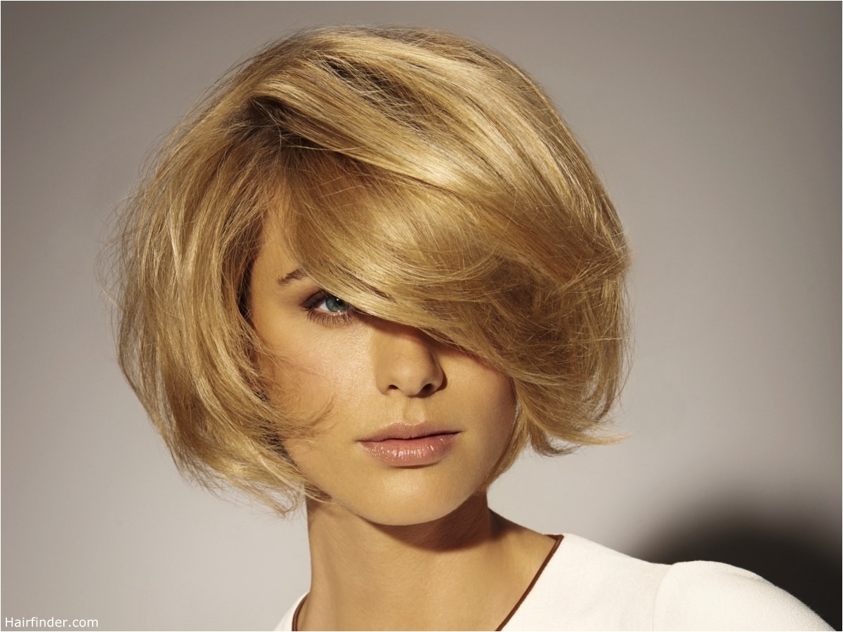 Easy to Maintain Bob Haircuts Easy to Maintain Blonde Bob with Diagonal Bangs