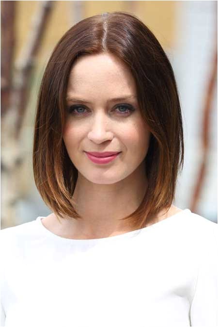 Emily Blunt Bob Haircut Beautiful Bob Hairstyles