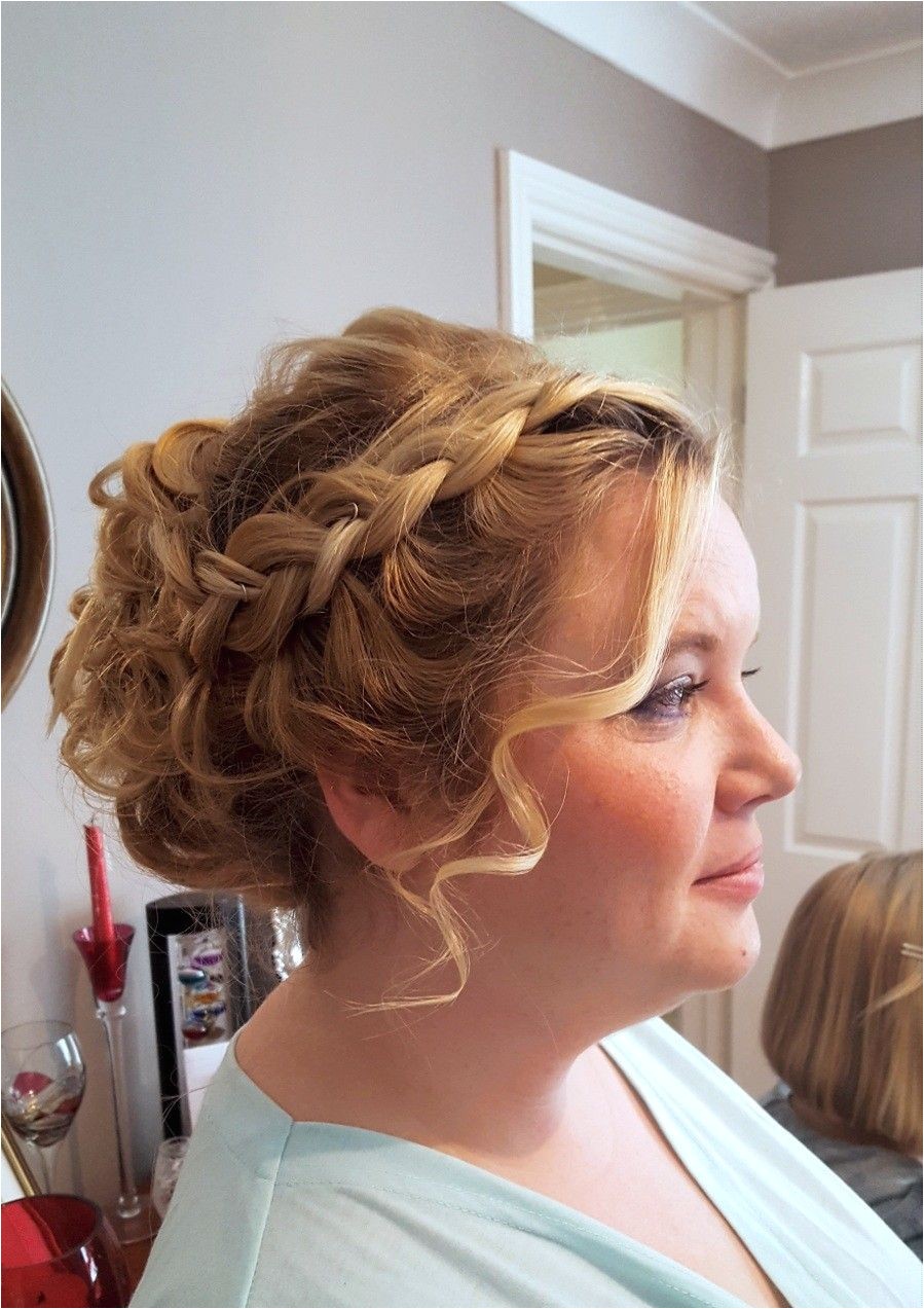 Flower Girl Bun Hairstyles Curly Updo with Chunky Plaits Perfect for Girls with Thick Hair