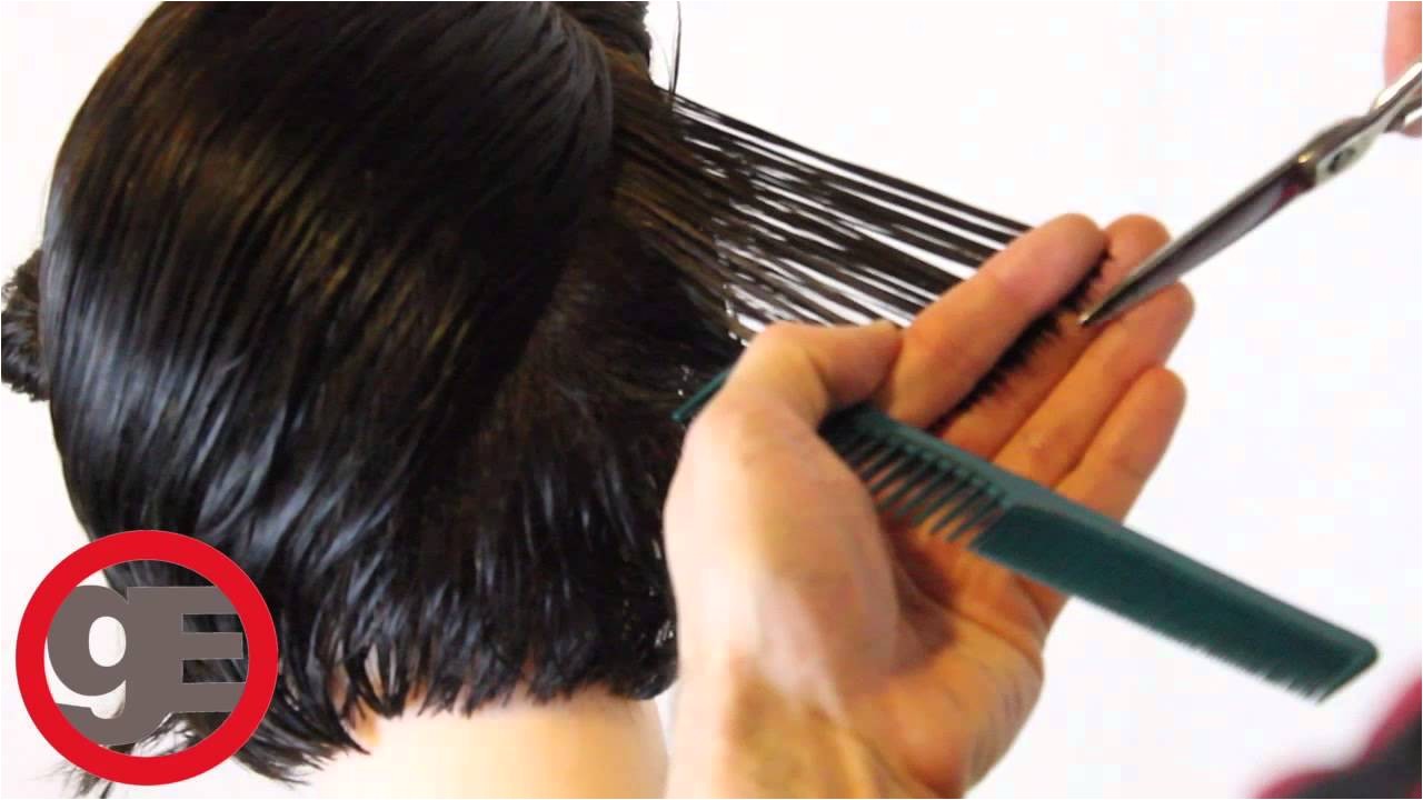 How to Cut A Bob Haircut Step by Step Bob Haircut with Graduation How to Cut Graduated Bob