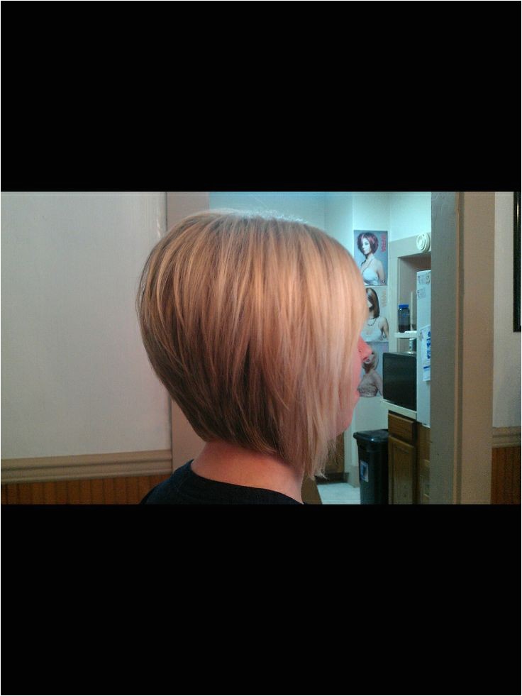 How to Cut A Stacked Bob Haircut Video Video Stacked Blonde Bob Haircut