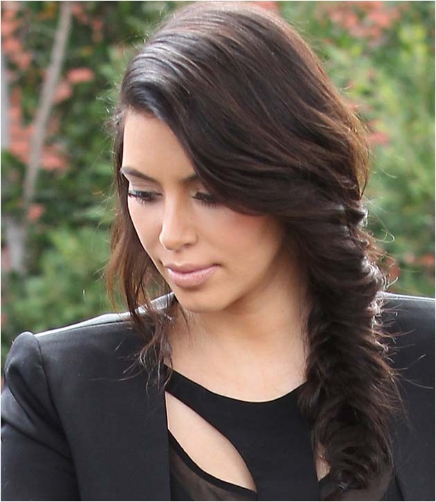 Kim Kardashian Braids Hairstyle 20 Celeb Inspired Chic Braids to Try This Summer