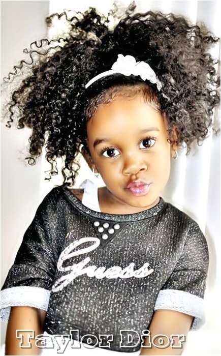 Little Black Girl Hairstyles for Curly Hair 14 Cute and Lovely Hairstyles for Little Girls Pretty