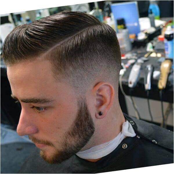 Men S Haircut Fade Sides Hipster Haircut Gallery