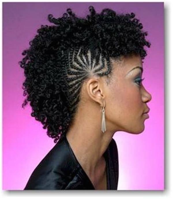 Mohawk Hairstyle with Braids 45 Fantastic Braided Mohawks to Turn Heads and Rock This