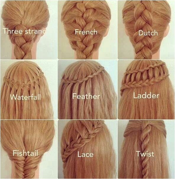 Names Of Braided Hairstyles Different Types Of Braids and their Names