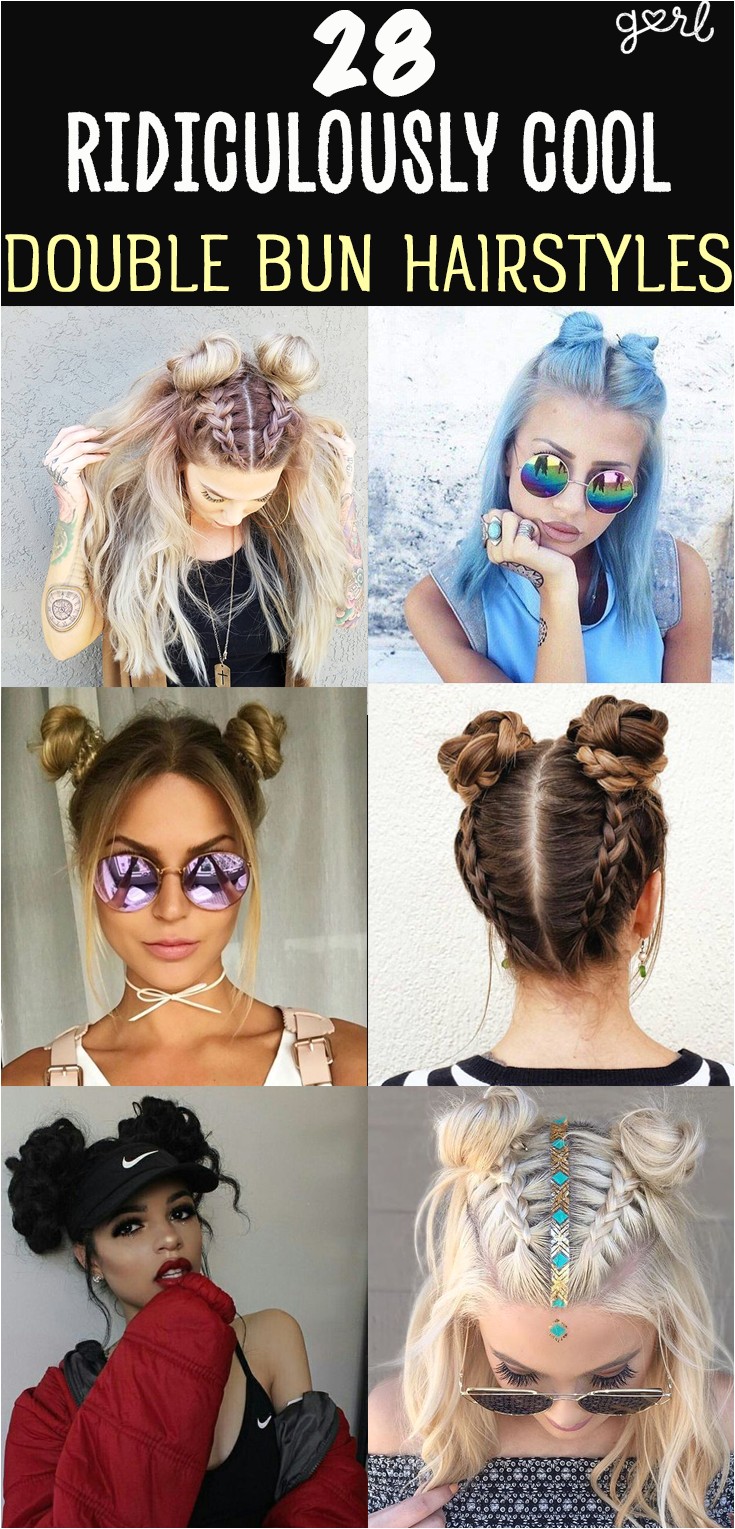 Nerd Hairstyles Girl 28 Ridiculously Cool Double Bun Hairstyles You Need to Try