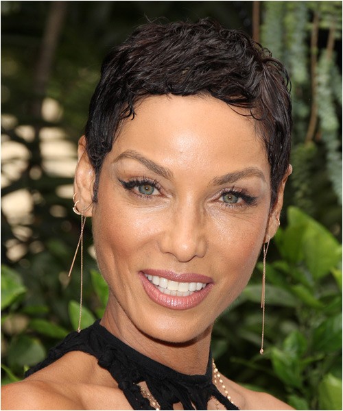 Nicole Murphy Bob Haircut Nicole Murphy Short Wavy Casual Pixie Hairstyle Medium