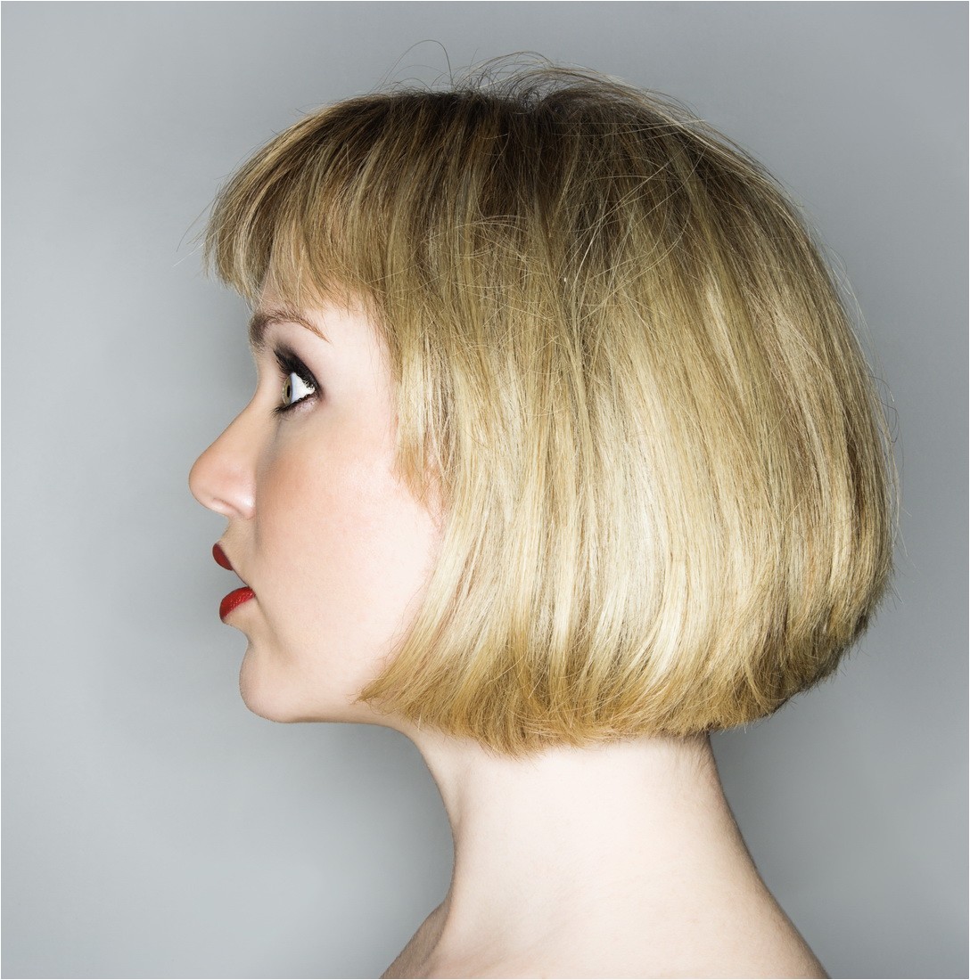 One Length Bob Haircut Messy One Length Bob Haircut with Layered Straight Bangs 2018