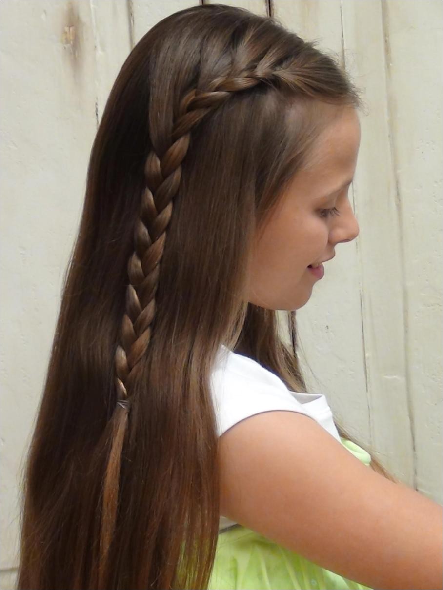 One Side Braid Hairstyles Marvelous E Side French Braid Hairstyles U Odmalicka Pic for