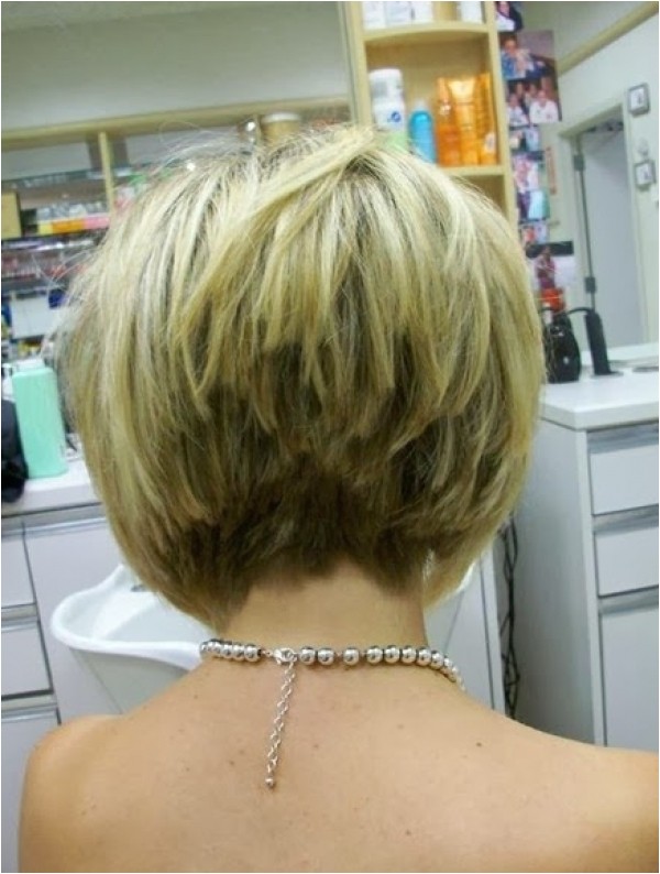 Pictures Of Stacked Bob Haircuts From the Back Stacked Bob Haircut Back Head Best Choice