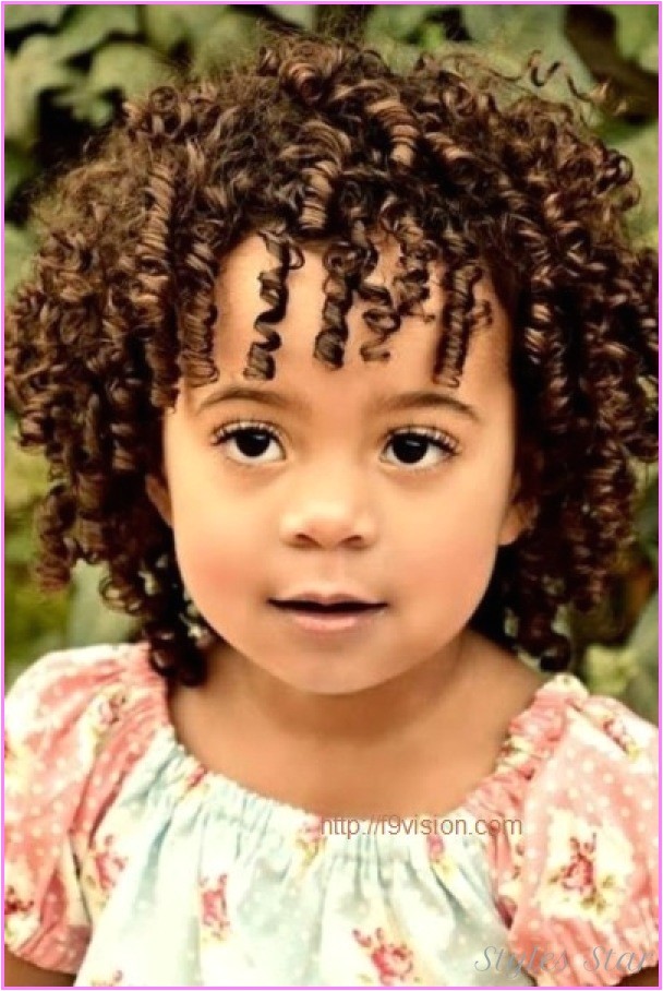 Short Curly Hairstyles for toddlers Short Haircuts for Little Girls with Curly Hair