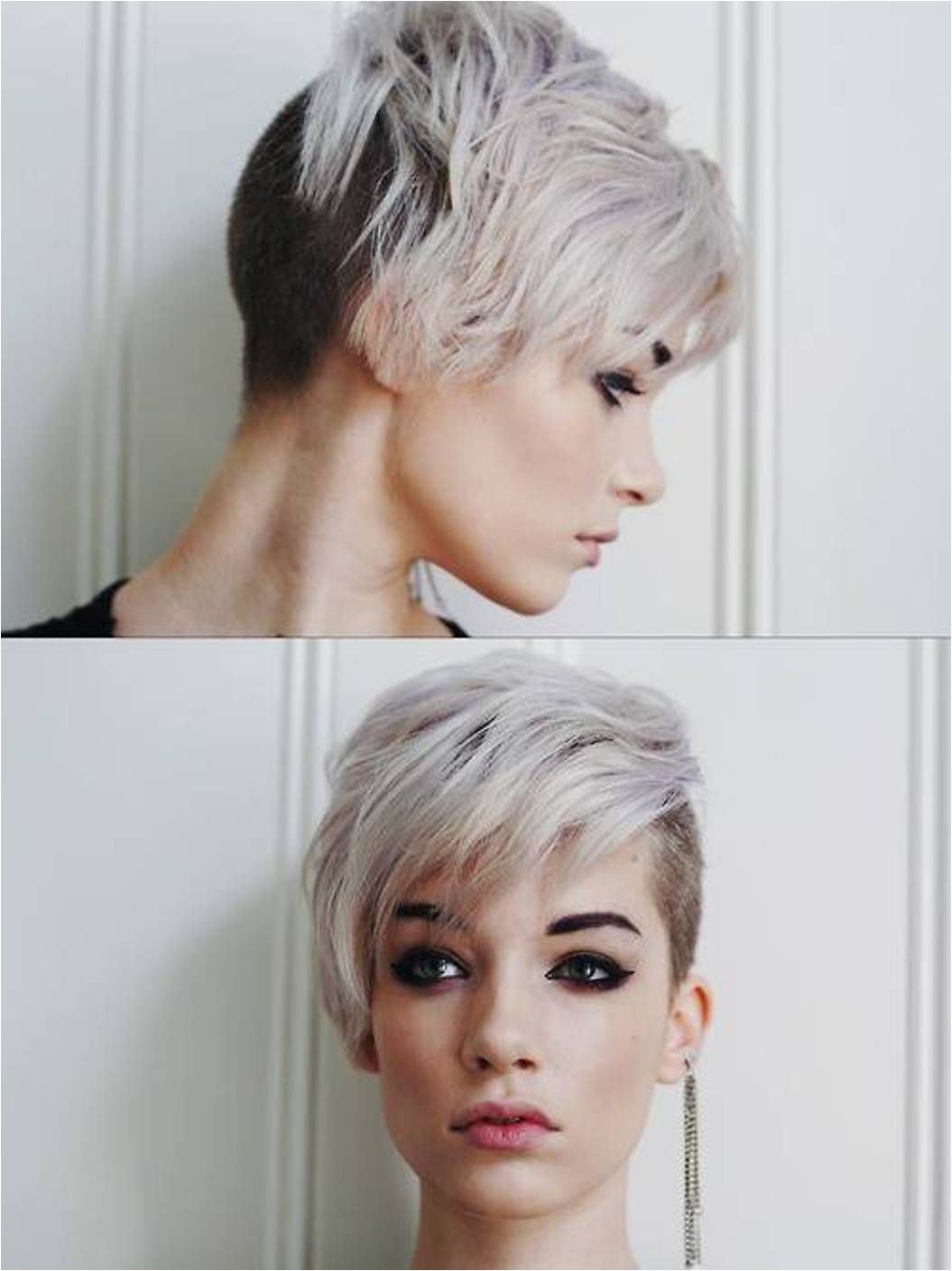 Short Punk Rock Girl Hairstyles 20 Shaved Hairstyles for Women Hair Pinterest