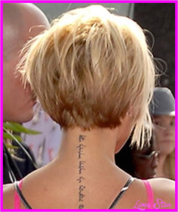 Short Stacked Bob Haircut Pictures Of the Back Long Pixie Haircut Back View Livesstar