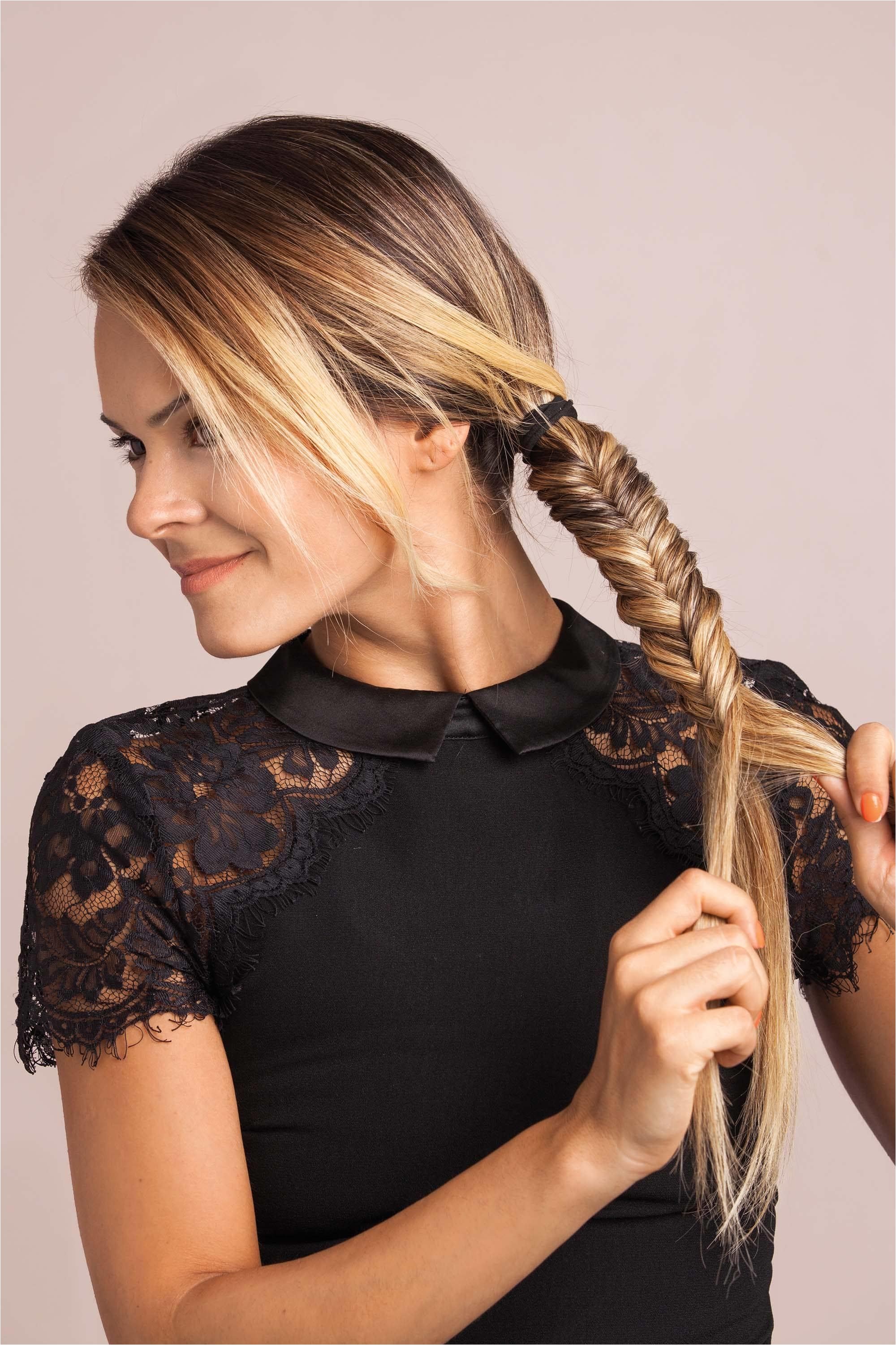 Side Braid Hairstyles with Weave Fishtail Braid Tutorial 4 Ways to Wear This Beloved