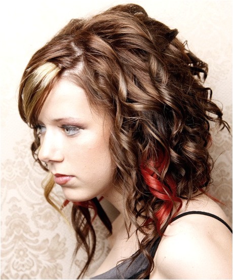 Simple Curly Hairstyles for School Easy Curly Hairstyles for School