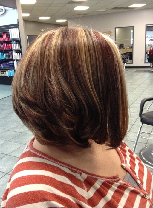 Stacked Bob Haircut for Thick Hair 30 Stacked A Line Bob Haircuts You May Like Pretty Designs