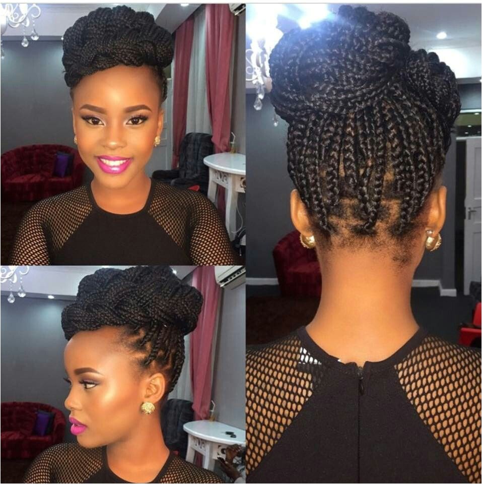 Updo Hairstyles for Box Braids Single Braid Updo Style Perfect 4 Any formal Occasion