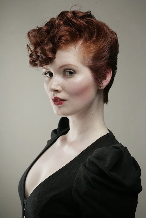 Vintage Hairstyles for Curly Hair Short Retro Hairstyles for Women Elle Hairstyles