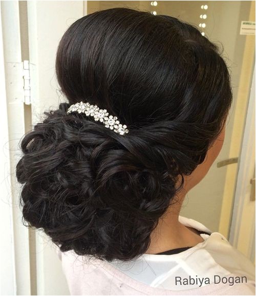 Wedding Hairstyles for Thick Curly Hair 40 Gorgeous Wedding Hairstyles for Long Hair