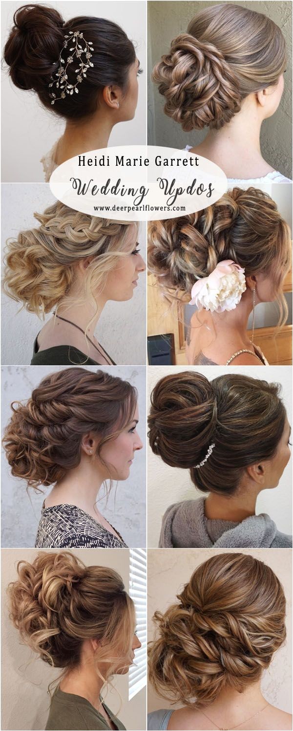 Wedding Updo Hairstyles with Braids 20 Best Wedding Updo Hairstyles to Copy In 2018